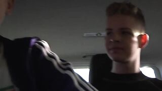 Three's Company - Twink Threesome Anal Action