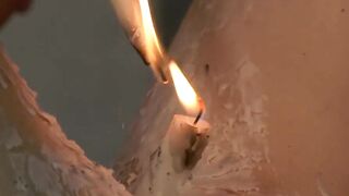 BDSM Bondage Twinks - Anal Candle Play with Dominant Top & Submissive Bottom