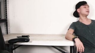 Raw & Uncut - Gay Teen Sucks Big Black Dick Then Gets Rough Anal