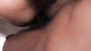 Raw & Uncut - Gay Teen Sucks Big Black Dick Then Gets Rough Anal