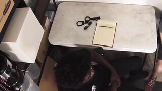 Raw & Uncut - Gay Teen Sucks Big Black Dick Then Gets Rough Anal