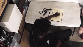 Raw & Uncut - Gay Teen Sucks Big Black Dick Then Gets Rough Anal