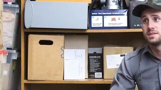 Black Boss Disciplines Security Officer With Rough Sex