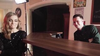 Euro Babe FiBi Gets Pounded While Her Boyfriend Watches - POV Style