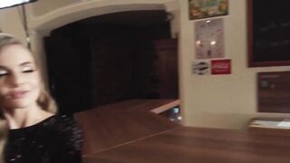 Euro Babe FiBi Gets Pounded While Her Boyfriend Watches - POV Style