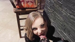 Euro Babe FiBi Gets Pounded While Her Boyfriend Watches - POV Style
