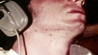 Hairiest Gay Stroking His Uncut Dick & Shooting A Load On Chest