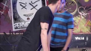 Raw & Uncut - Huge Latin Twink Threesome Fucked Hard