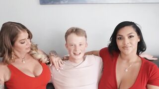 Motherly Dominator - Milf Dominatrix Sissified By Two Hot Babes