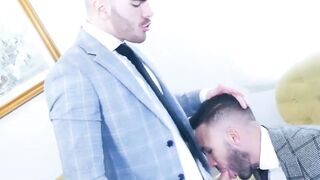 Detectives In Disguise" or "Sofa Flip-Flops: Anal Sex with Detecitive Donato & Pol Price