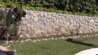 Curvaceous Milf Ruby Storm Gets A Wild Pool-Side Fuck