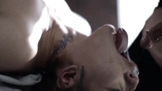 Blondie Blowbabe Bounces On Big Black Dick - Interracial Anal Threesome