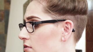 Teen Daughter's Best Friend Gets A Facial Load From Step-Brother In Law