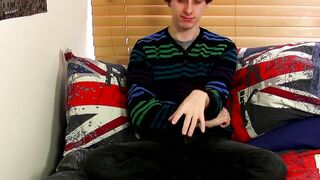 Emotional Roller Coaster Ride with Hot Emo Guy - Ethan Knight's Patient Masturbation