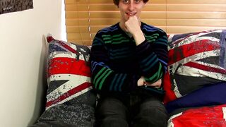 Emotional Roller Coaster Ride with Hot Emo Guy - Ethan Knight's Patient Masturbation