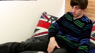 Emotional Roller Coaster Ride with Hot Emo Guy - Ethan Knight's Patient Masturbation