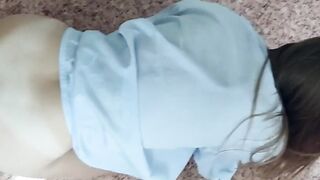 Blondes Get It Right - Hot Babe Sucks & Fingers Her Ass While Getting DP'd