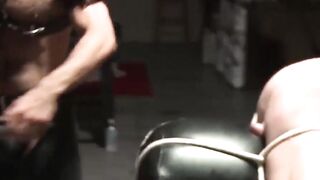 Raw Dominance - Underground Dungeons Spanking Session with Huge Dick