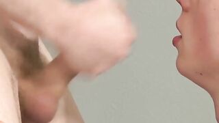PetiteHunk - barely legal Hottie Gets Slobbered With Spit And Swallowed A Load