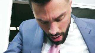 Andrea Suarez Gets Rough Doggy Style Fuck From Colleagues Huge Dick