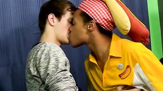 Twink's Ass-Fucked by Big Black Dick at Boyobession