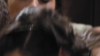 Lesbian Threesome - Old Maid Licks barely legal Bimbo's Pussy in Hot Threeway