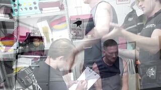 Guard On Duty - Anal Rough Sex with Prisoner & Officer Kyle Michaals