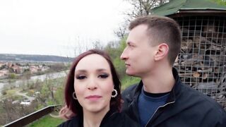 Hot Wife Sharing Hubby With Stranger For A Wild Threesome
