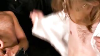 Hairiest Blondie's Deepthroat POV Fuck with Raw Creampied Pussy