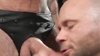 Hairy Ass Fist Fucking with Huge Load of Sperm on Pussy