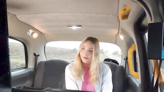 French Slut Chloé Chevalier Rides A Stranger's Dick In Taxi For Cash