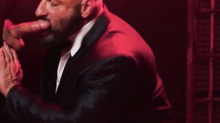 Glory Hole Fucked By Two Hot Guys - LeosBumFuckers