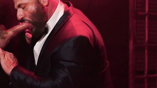 Glory Hole Fucked By Two Hot Guys - LeosBumFuckers