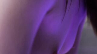 Erotic Lesbian Threesome - Older Black Girl Sharing DILDO With barely legal White Chick