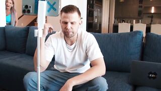Hot Stud Can't Resist Naughty Haley Davis - Intense Seductive Blowjob & Riding