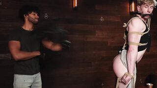Bondage Babe Fucked Hard By Dominant Mistress - Rope Play with Bonded Slave