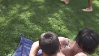 Beach Gangs - Anal Beach Party Orgy with Hot Guys