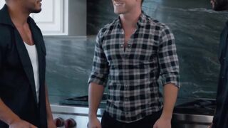 Black Porn Stars Gangbangs Older White Guy's Ass