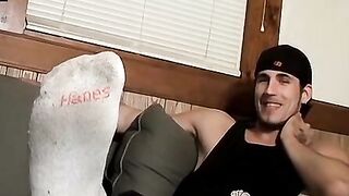 Twinks Foot Massage Turns Into Hot Gay Sex - Hunk's Ass Fucked Raw By Buddy