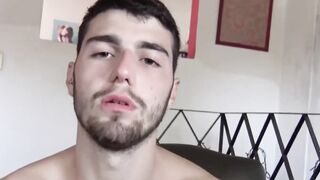 Huge-Dick Barebacks Hunk with Inked Body - Facial Finish