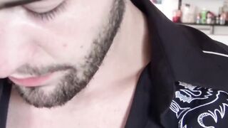 Huge-Dick Barebacks Hunk with Inked Body - Facial Finish