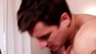 Twinks Delight - Raw Anal Threesome with Hunk Twins & Hot Stud Fucked Hard