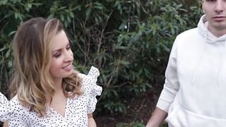 Hot MILF Swinger's Wife Riding A Stranger For Cash While Hubby Watches