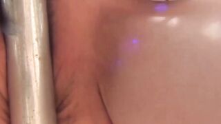 Hairy Honeypot - Park Porn Princess Fingers Her Furry Vagina