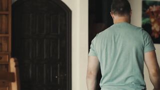 Muscle Daddy Tristan J axx Roughly Dominates Hairy Bear Zach Bishops Ass