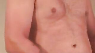Bald & Big-Dicked Amateur Jerking Off Solo And Shooting A Massive Load