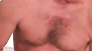 MATURE GUY ENJOYS A DILDO IN HIS ASSHOLE POV VIEW