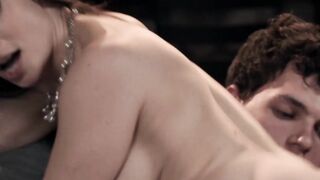Step-Mother's Sloppy Blowjob - Stepson Gets A Deepthroat From His Hot Mom