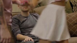 Passionate Anal Sex With Hot Transgender Wife - Crossdresser Fucks His Husband