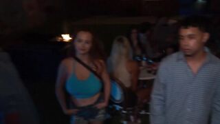 Bold & Beautiful - Public Striptease with Big Boobs Girl Next Door